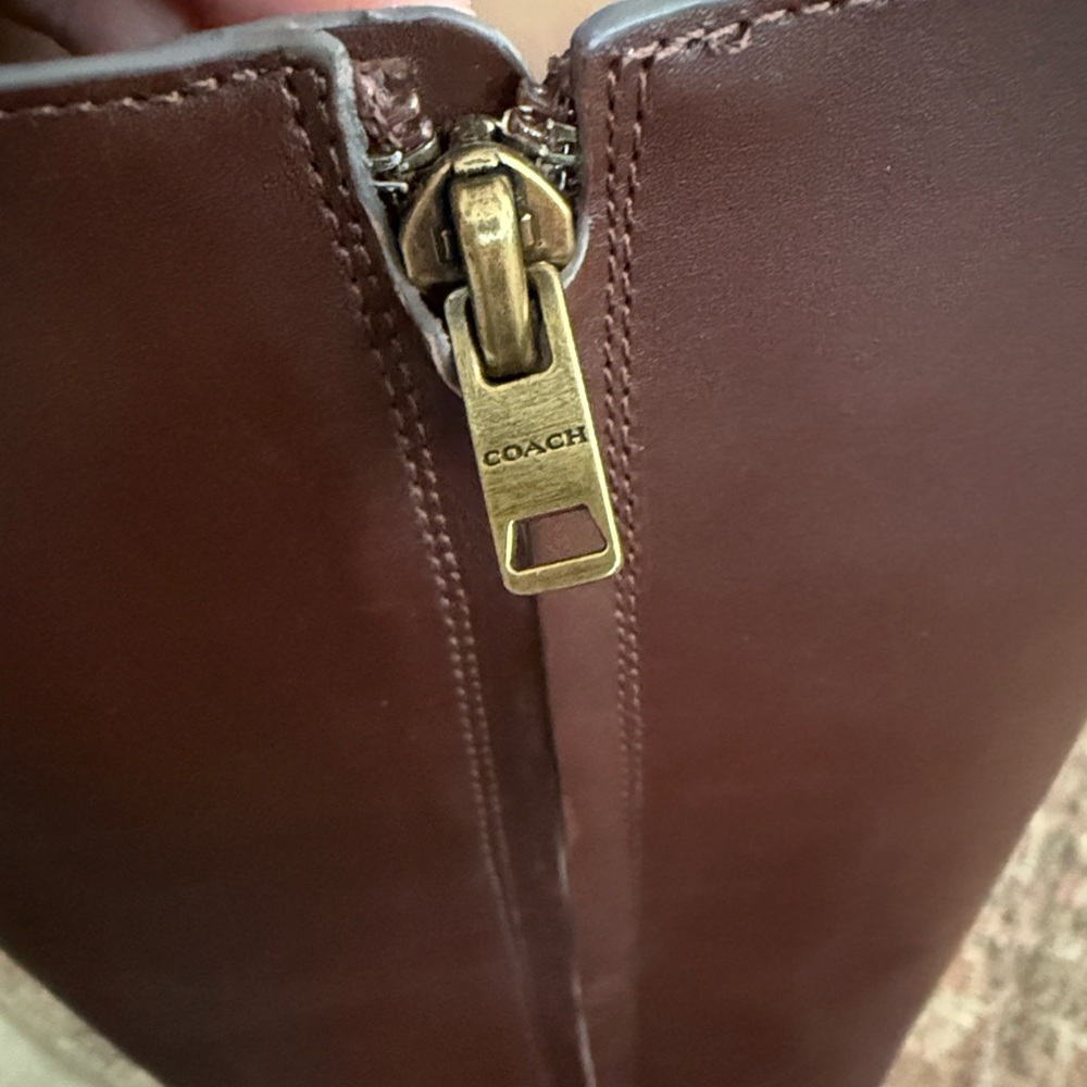 Coach Leather Riding Boots - Picture 4 of 8